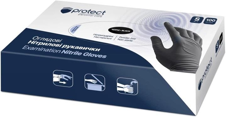 Рукавички нітрилові PRO Standart 100шт/уп розмір-S